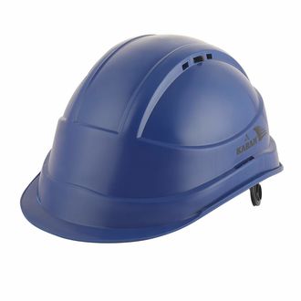 Karam PN 542 - Pack of 5, Lamination Blue Shelblast Safety Helmet