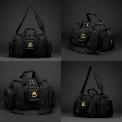18-Inch Heavy Duty Tool Bag – 50kg Load Waterproof Urban Cord Electrician & Technician Tool Bag with Fixed Shoulder Strap