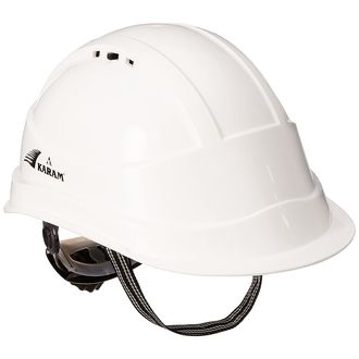 Karam PN 542 - White Shelblast Safety Helmet (Pack of 5)