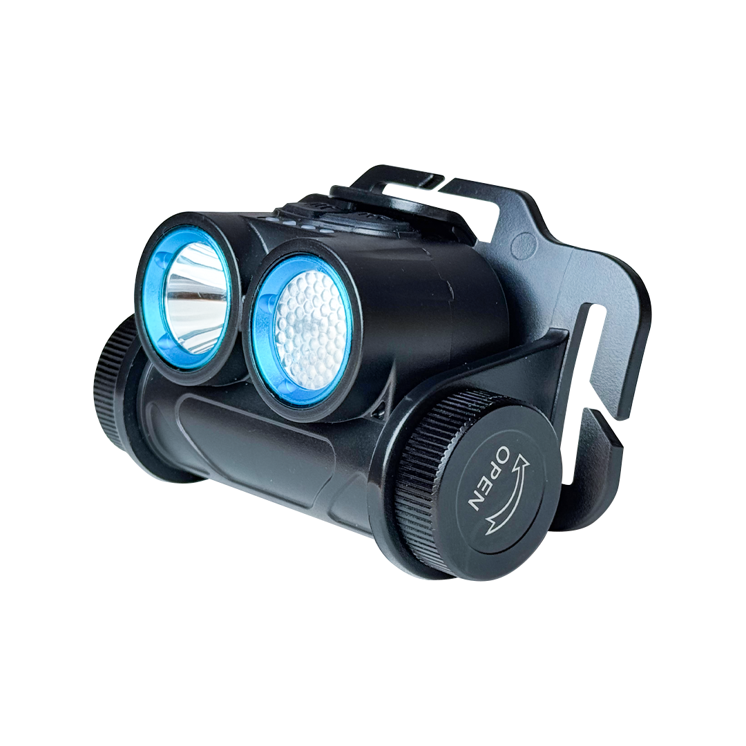Jarsh ATEX Light Headlamp Intrinsically Safe LED Explosion-Proof Industrial Headlamp (Model: JHWL-ATEX) - IP68 Waterproof Hazard Zone Dual-Light Engine