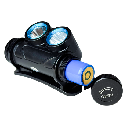 Jarsh ATEX Light Headlamp Intrinsically Safe LED Explosion-Proof Industrial Headlamp (Model: JHWL-ATEX) - IP68 Waterproof Hazard Zone Dual-Light Engine