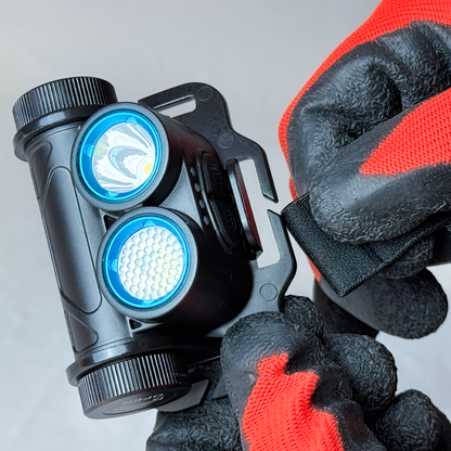 Jarsh ATEX Light Headlamp Intrinsically Safe LED Explosion-Proof Industrial Headlamp (Model: JHWL-ATEX) - IP68 Waterproof Hazard Zone Dual-Light Engine