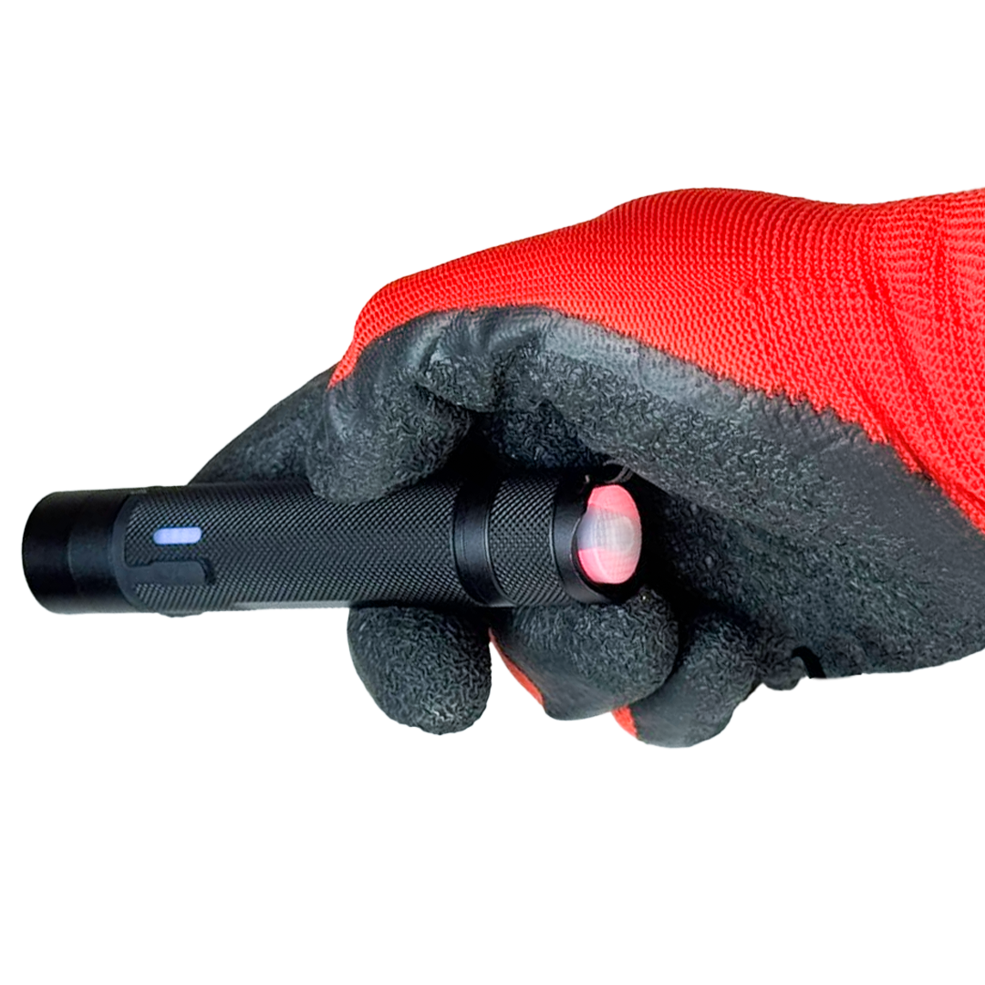 Jarsh ATEX Micro Flash Light Intrinsically Safe LED Firefighting Torch (Model: JS-FL-ATEX-MICRO) - IP68 Waterproof Explosion-Proof Tactical Mini Flashlight