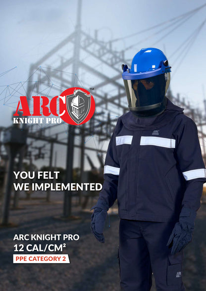 Arc Knight Pro 12 cal/cm²: Reliable Arc Flash Protection with Certified Safety