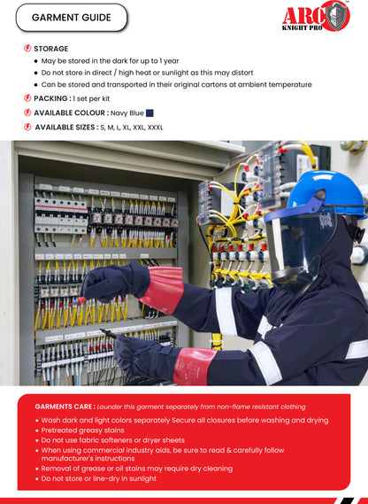 Arc Knight Pro 12 cal/cm²: Reliable Arc Flash Protection with Certified Safety