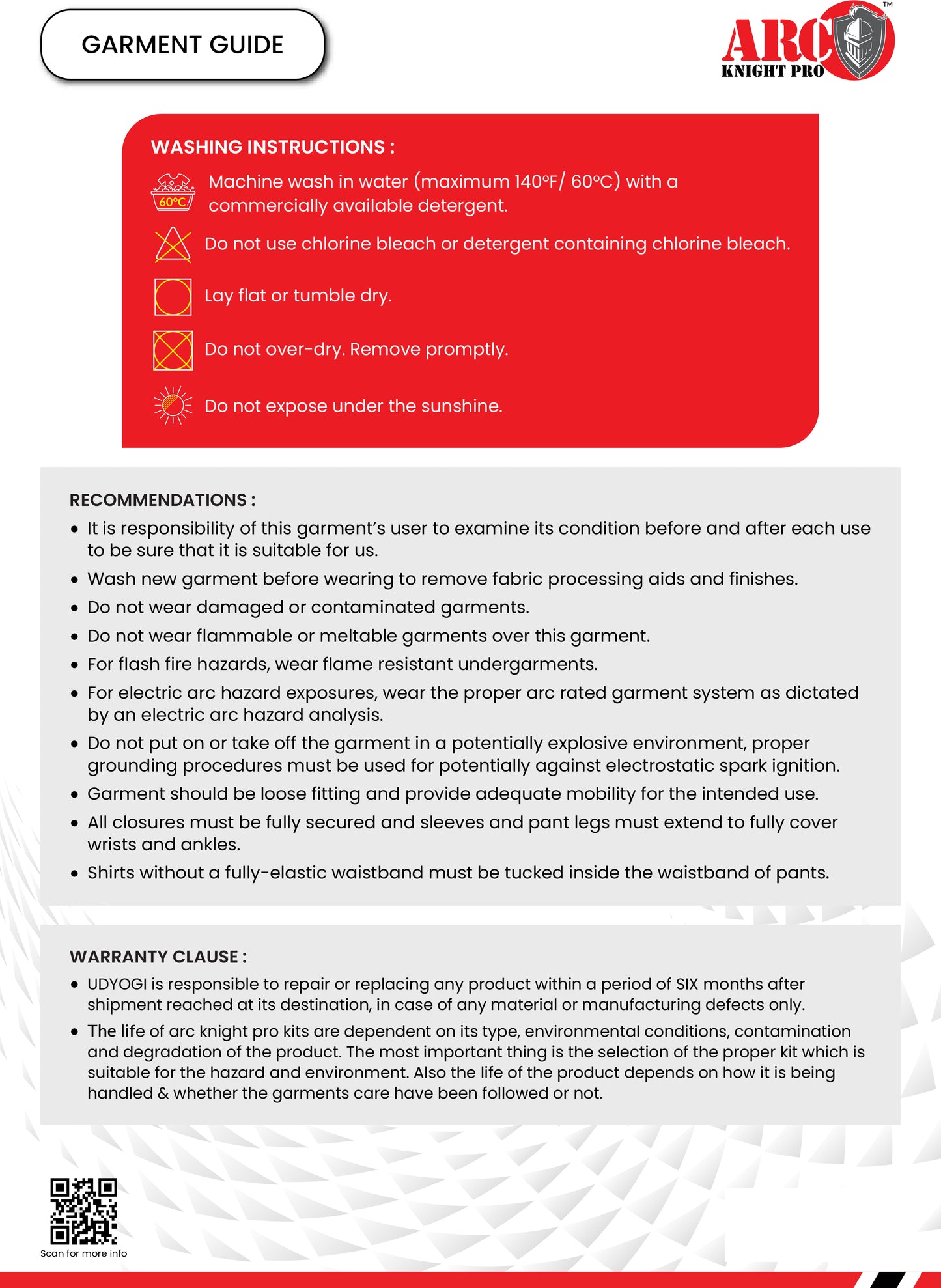 Arc Knight Pro 12 cal/cm²: Reliable Arc Flash Protection with Certified Safety