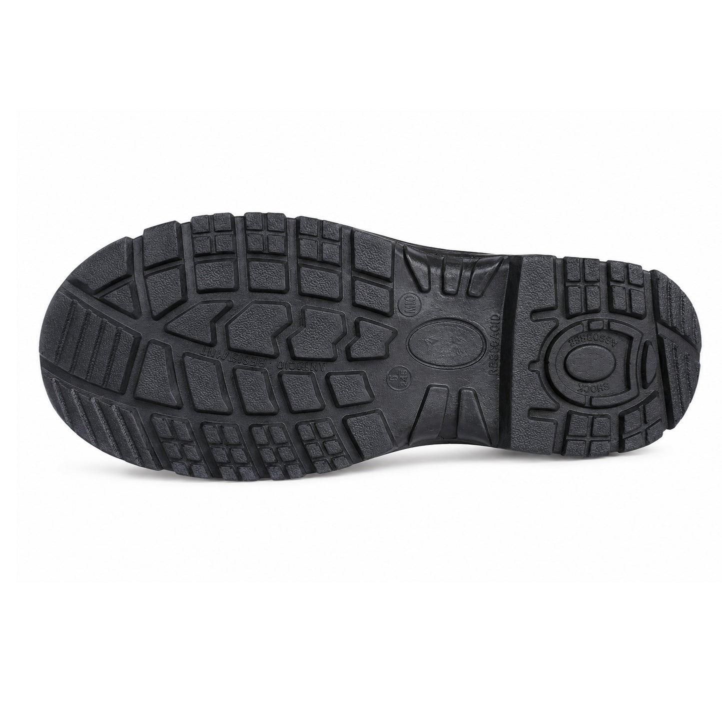 Milan Safety Shoe MS 07 – Lightweight, High-ankle |  ISI-Compliant Single -Density Safety Footwear