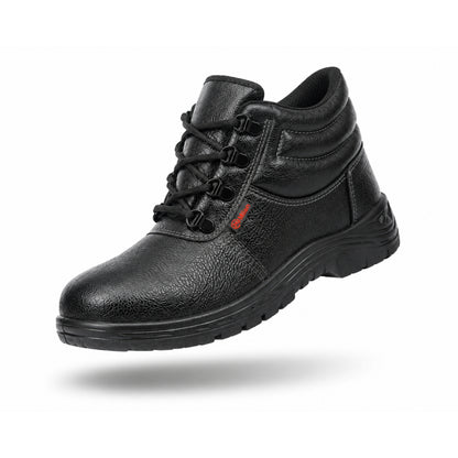 Milan Safety Shoe MS 07 – Lightweight, High-ankle |  ISI-Compliant Single -Density Safety Footwear