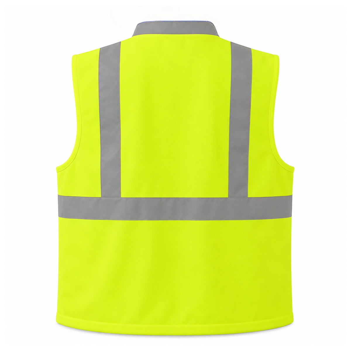 Milan Safety MSRJ7 Safety Jacket | Reflective Safety Jacket with Front Zipper & Flap Pockets