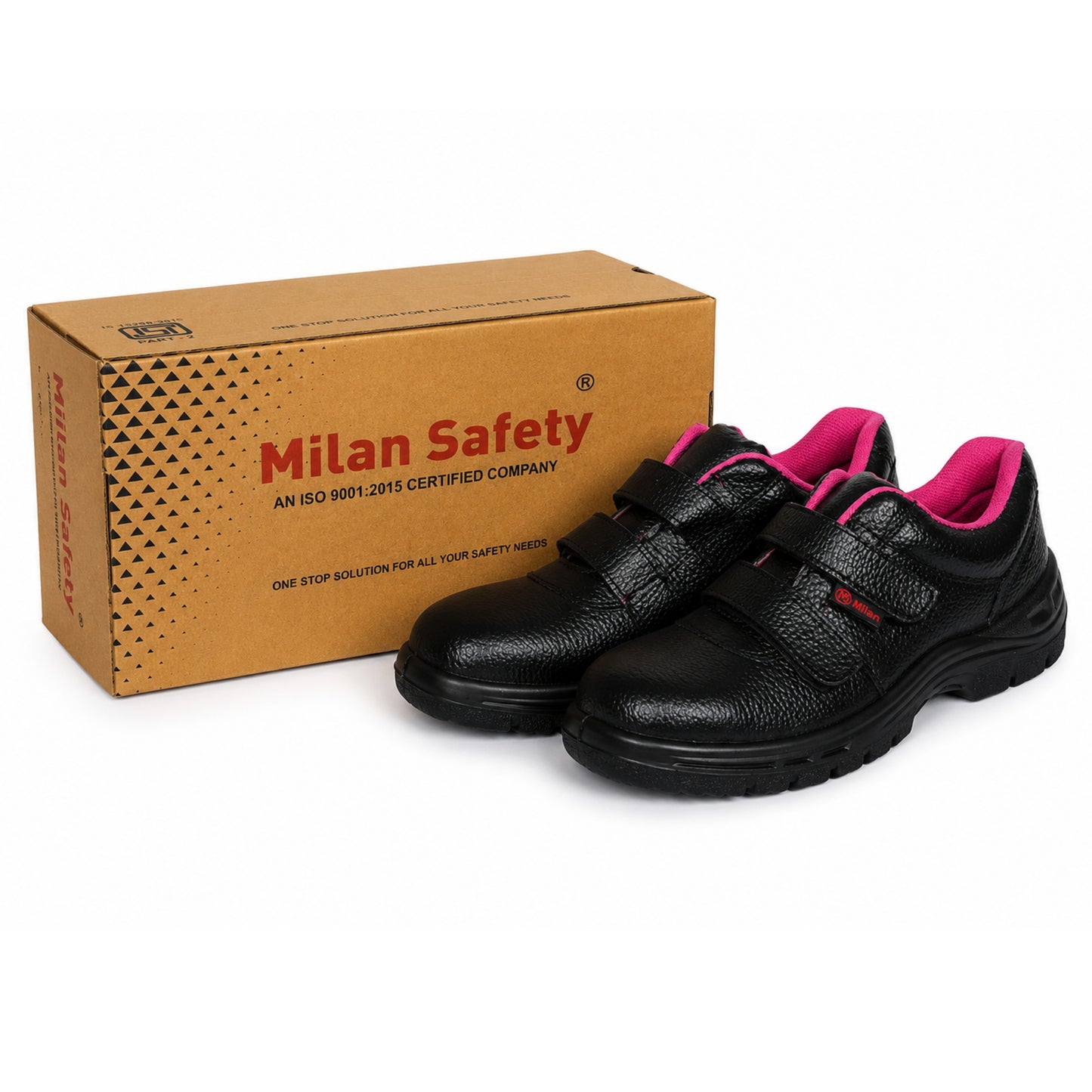 Milan Safety Shoe MS 06 Ladies Anti-static Safety Shoes | Stylish & Durable with Steel Toe Cap | Sizes 38-43