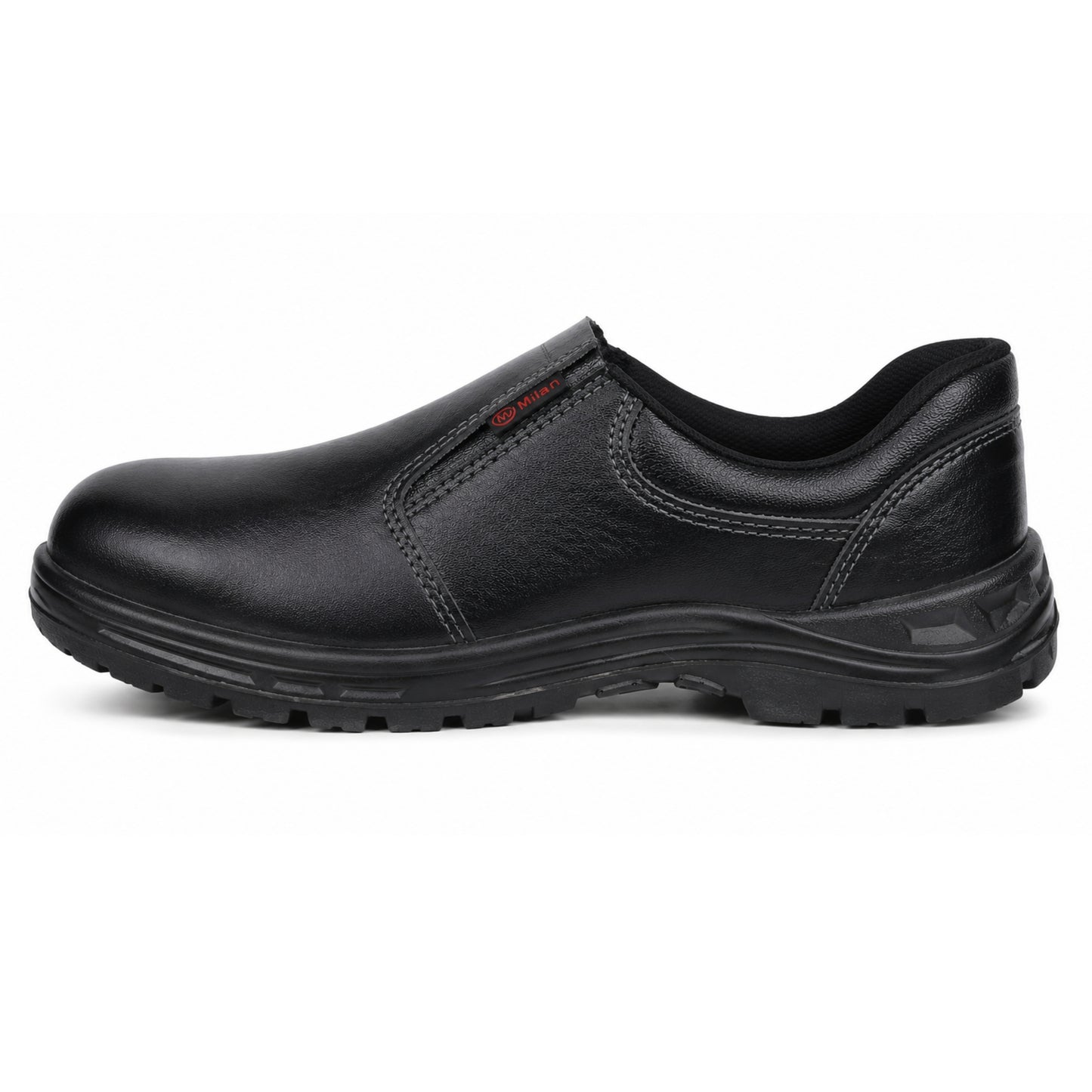 Milan Safety Shoe MS 05 Slip-on Anti-static Safety Shoes | Stylish & Durable with Steel Toe Cap | Sizes 38-46