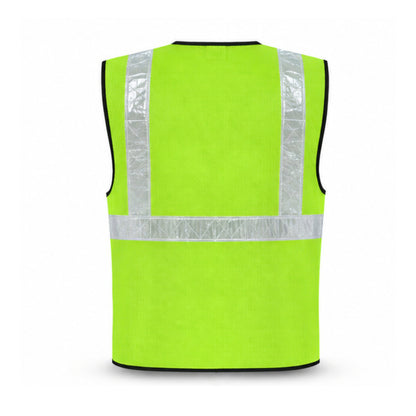 Safety Jacket MSRJ1 | 70 GSM Polyester Mesh Reflective Safety Vest
