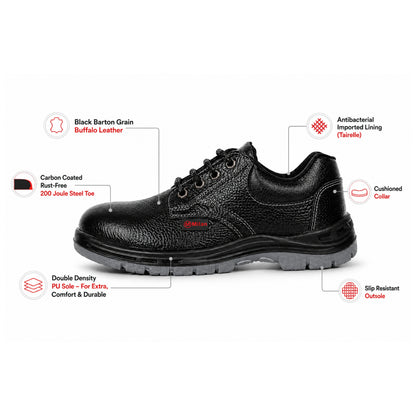 Milan Safety Light Weight Safety Shoe MS 03: Your Reliable Safety Partner