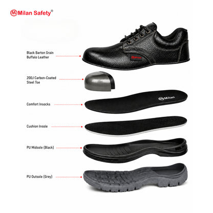 Milan Safety Light Weight Safety Shoe MS 03: Your Reliable Safety Partner