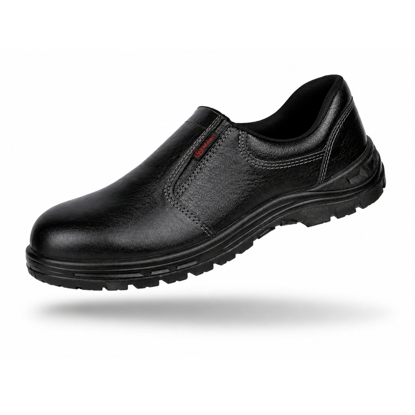 Milan Safety Shoe MS 05 Slip-on Anti-static Safety Shoes | Stylish & Durable with Steel Toe Cap | Sizes 38-46
