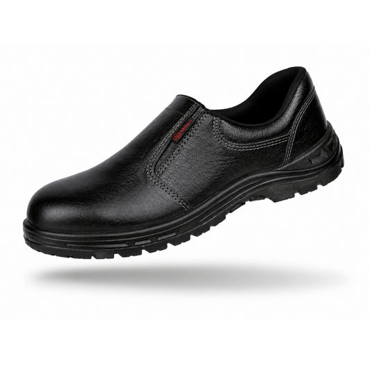 Milan Safety Shoe MS 05 Slip-on Anti-static Safety Shoes | Stylish & Durable with Steel Toe Cap | Sizes 38-46