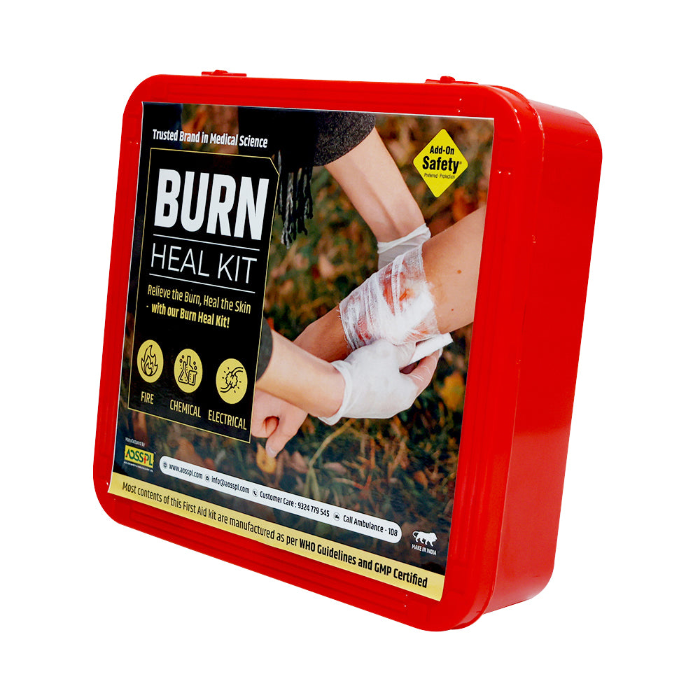 First-Aid Kit (Model: BURN HEAL KIT) | Suitable For: 1-2 persons