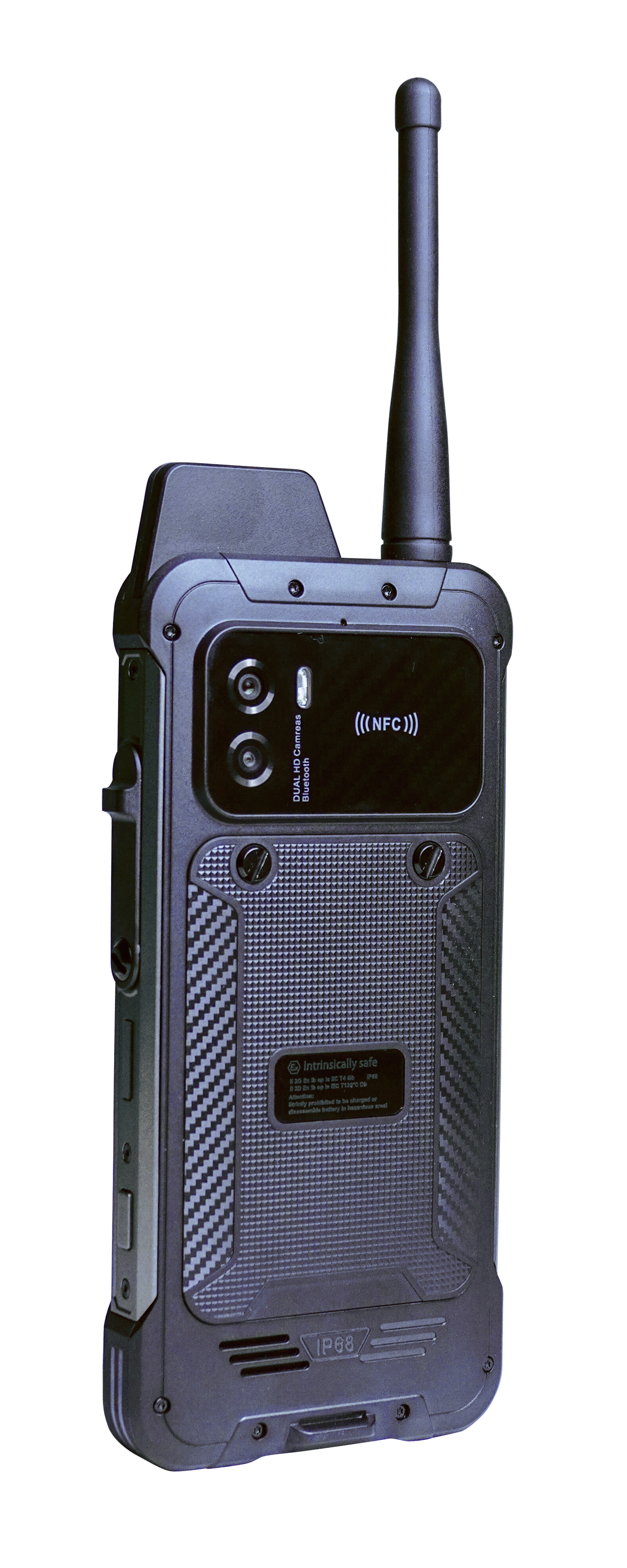 Jarsh JAS Phone 5G ATEX Certified Rugged Smartphone with DMR (Model: JAS-P-ATEX-5G-DMR) - Intrinsically Safe Dual-Radio Explosion-Proof Device for Hazardous Environments