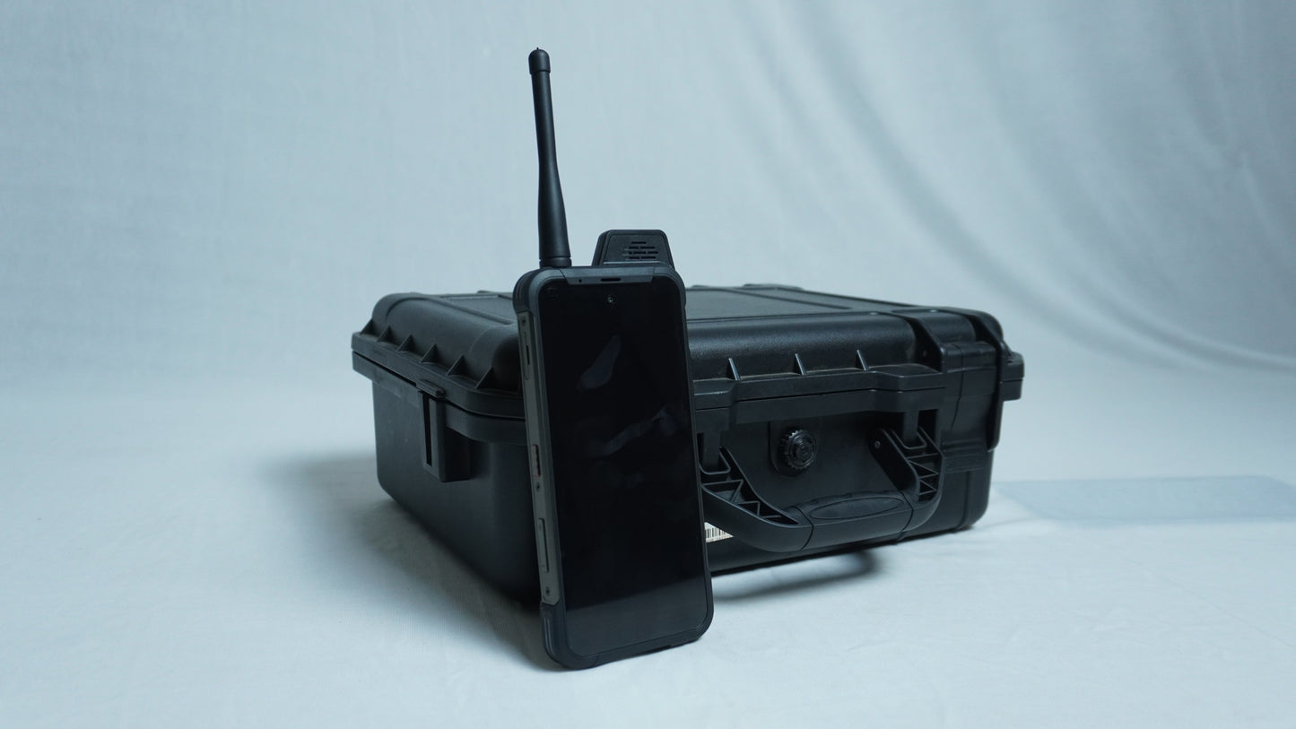 Jarsh JAS Phone 5G ATEX Certified Rugged Smartphone with DMR (Model: JAS-P-ATEX-5G-DMR) - Intrinsically Safe Dual-Radio Explosion-Proof Device for Hazardous Environments
