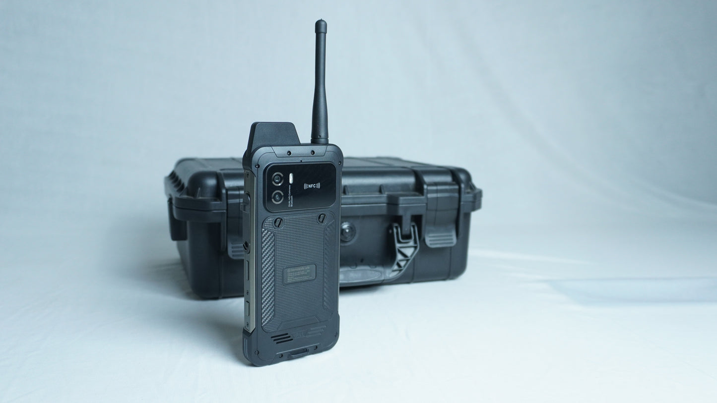 Jarsh JAS Phone 5G ATEX Certified Rugged Smartphone with DMR (Model: JAS-P-ATEX-5G-DMR) - Intrinsically Safe Dual-Radio Explosion-Proof Device for Hazardous Environments