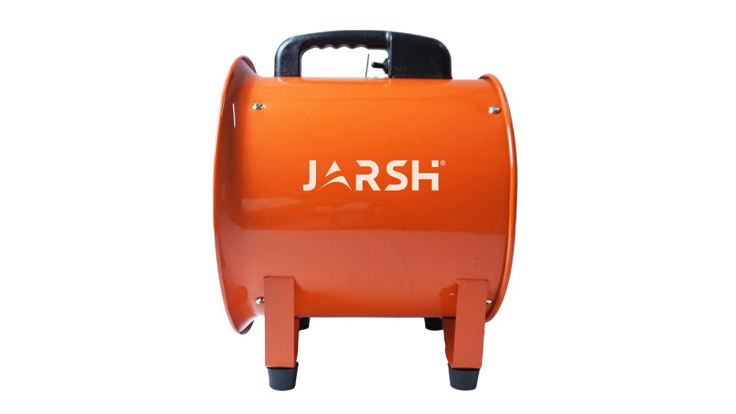 Jarsh Industrial Blower Fan CE Certified 300mm Portable Ventilation Fan | Heavy Duty Industrial Air Blower | 220V High Airflow Workshop Exhaust Fan