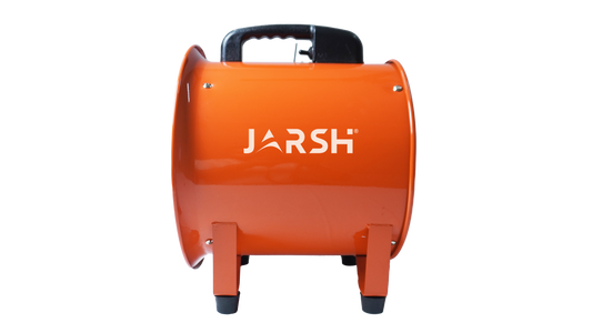 Jarsh Industrial Blower Fan CE Certified 300mm Portable Ventilation Fan | Heavy Duty Industrial Air Blower | 220V High Airflow Workshop Exhaust Fan