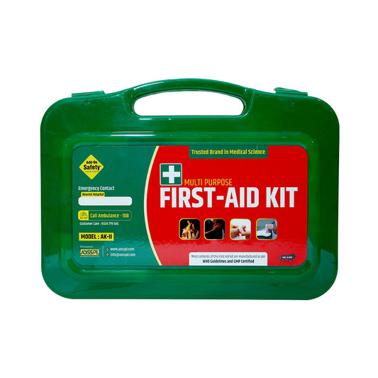 First-Aid Kit (Model: AK-II) | Suitable For: 10-12 persons