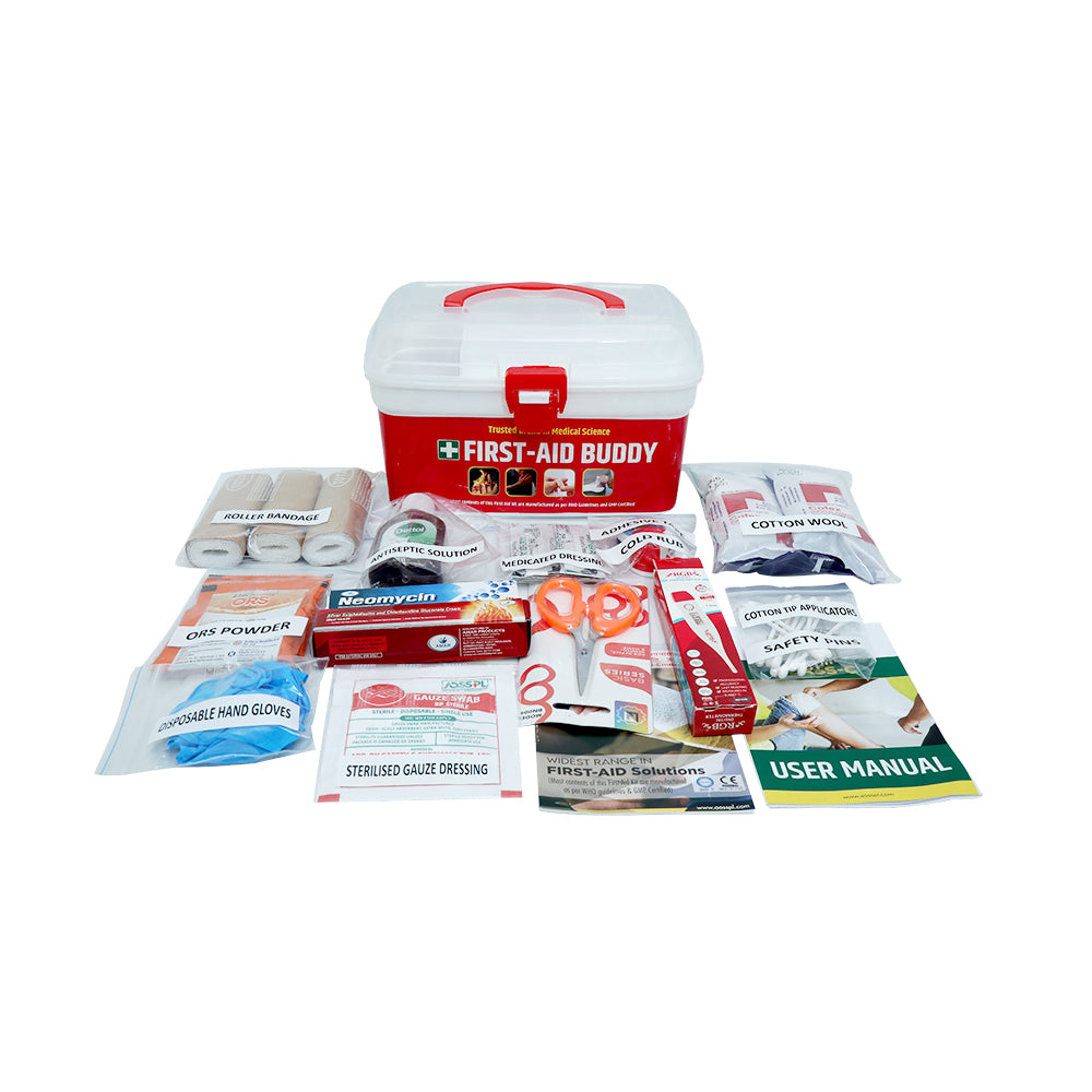 First-Aid Kit (Model- BUDDY) | Suitable For: 5-6 persons