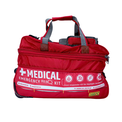 MEDICAL EMERGENCY RESQ KIT | shock resistant capacity of 33kv