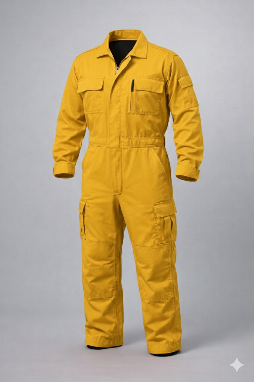 Boiler Suit MS101 Industrial Coveralls – Ultimate Industrial Coveralls for Safety & Comfort!