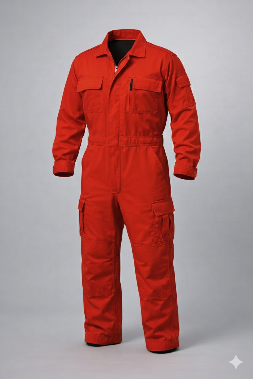 Boiler Suit MS101 Industrial Coveralls – Ultimate Industrial Coveralls for Safety & Comfort!