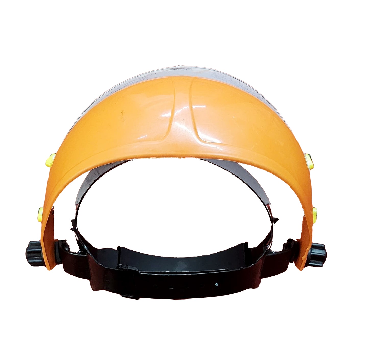 Visor - Polychromate 1mm thk, Ratchet - PVC: Premium Face Protection for Safety and Comfort.