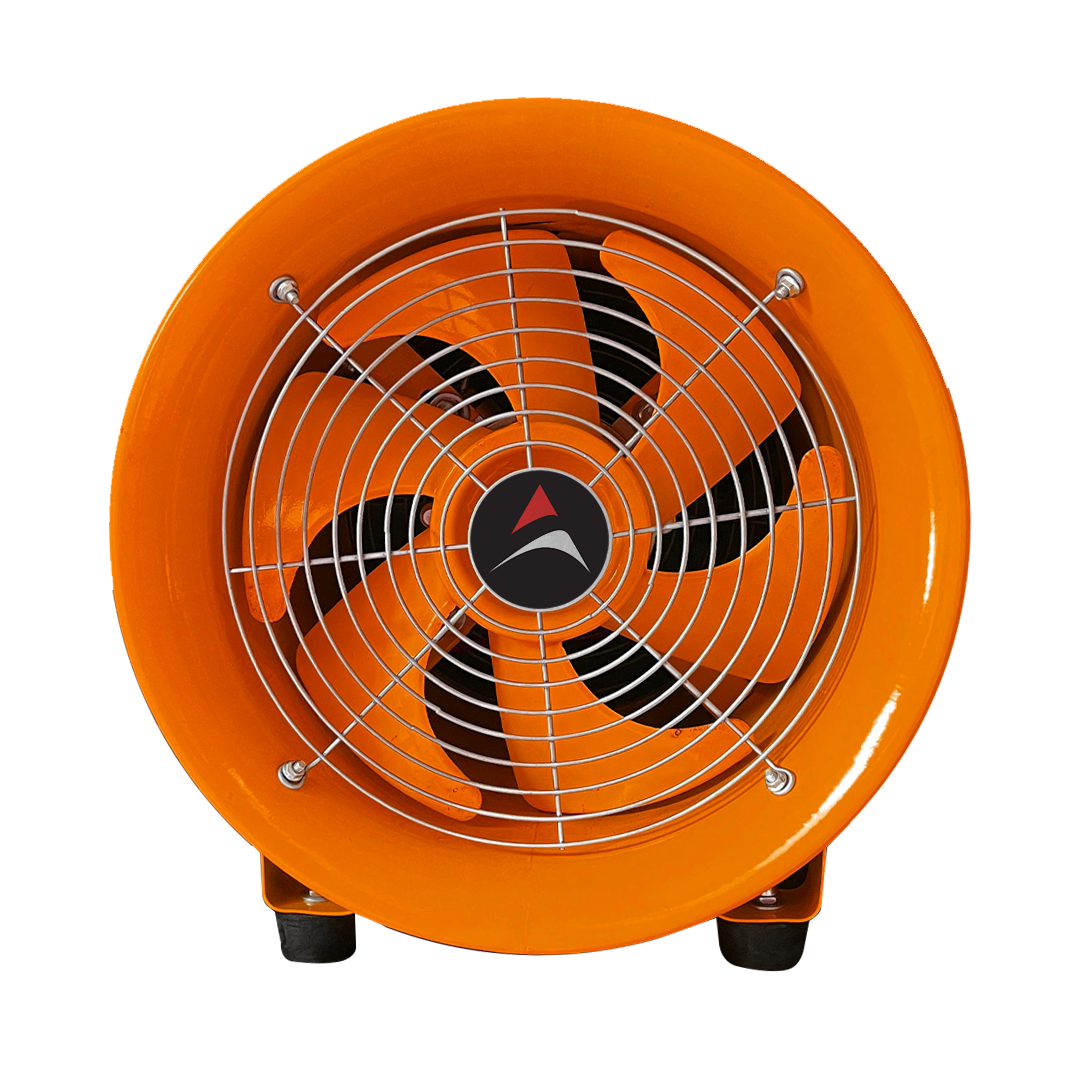 Jarsh ATEX Certified Industrial Blower Fan with Anti-Static PVC Ventilation Duct | Explosion Proof Hazardous Area Ventilation System