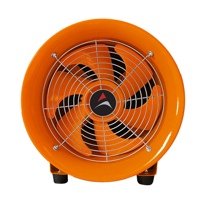 Jarsh ATEX Certified Industrial Blower Fan with Anti-Static PVC Ventilation Duct | Explosion Proof Hazardous Area Ventilation System