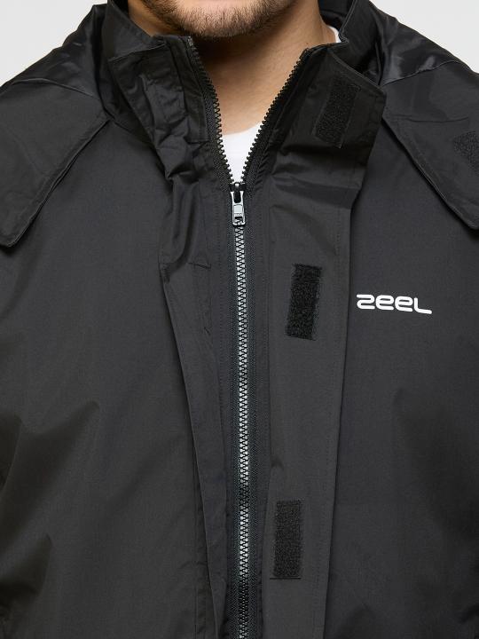 Zeel Raincoat JS701 Waterproof Industrial Safety Raincoat for Men | Heavy Duty PVC Rain Suit (L to 3XL)