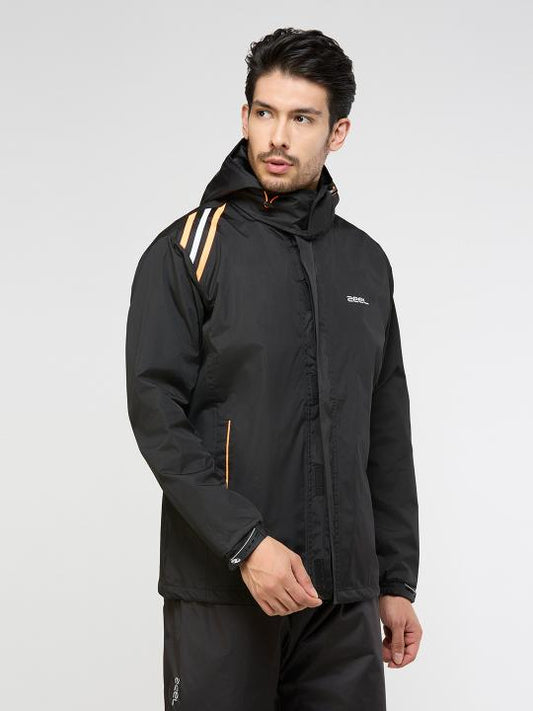 Zeel Raincoat JS701 Waterproof Industrial Safety Raincoat for Men | Heavy Duty PVC Rain Suit (L to 3XL)