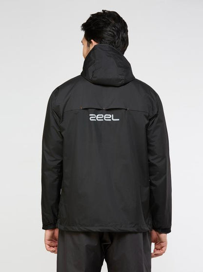Zeel Raincoat JS701 Waterproof Industrial Safety Raincoat for Men | Heavy Duty PVC Rain Suit (L to 3XL)
