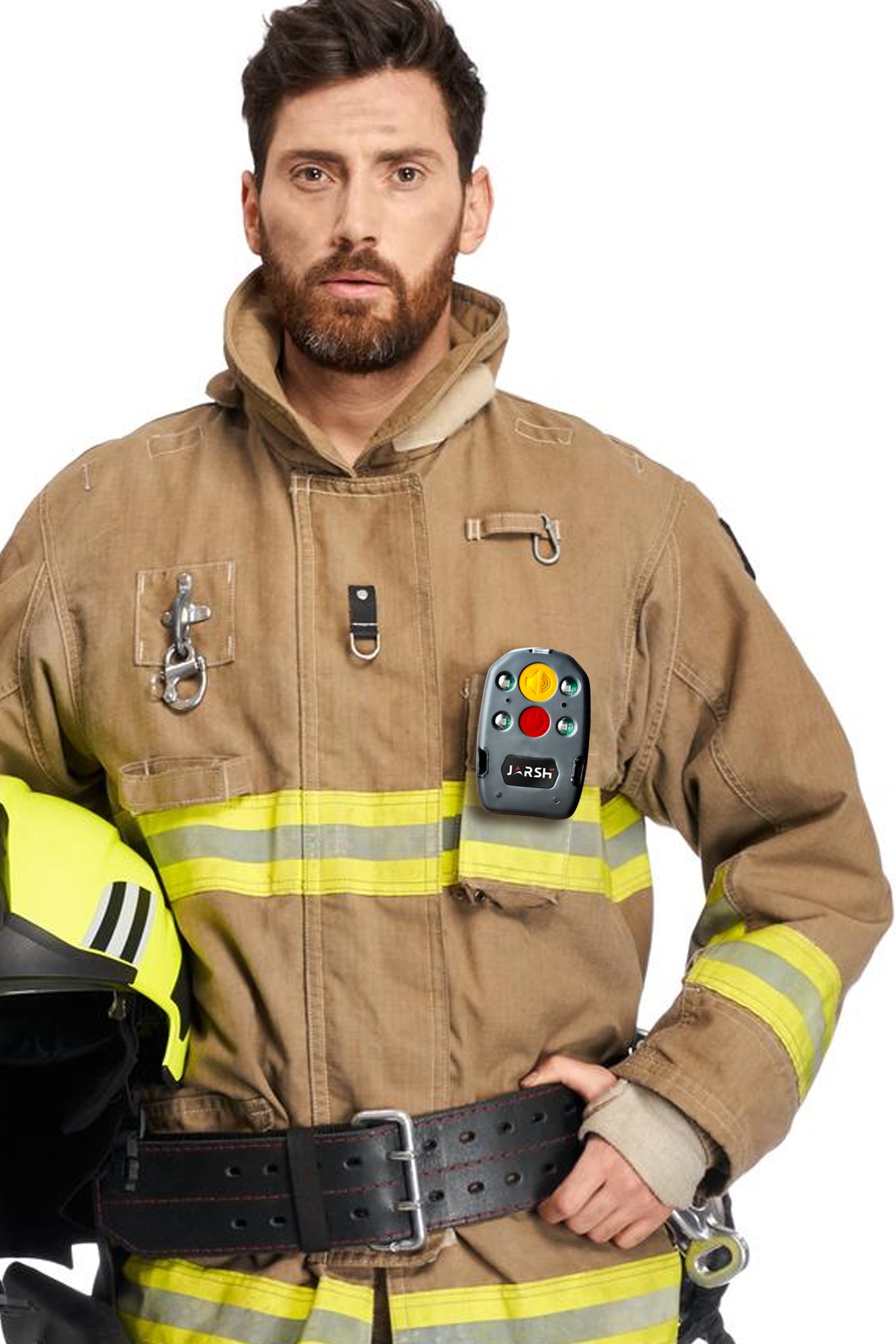 Jarsh DownAlert™ JDA-ATEX Automatic Man Down Detection Device | Emergency Lone Worker Safety Alarm | ATEX Personal Distress Alert System