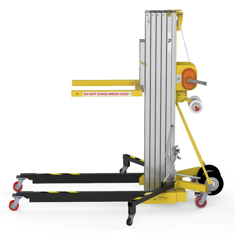 LIFTER - Heavy-duty and Manually Operated Lift for Warehouse Work