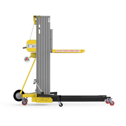 LIFTER - Heavy-duty and Manually Operated Lift for Warehouse Work