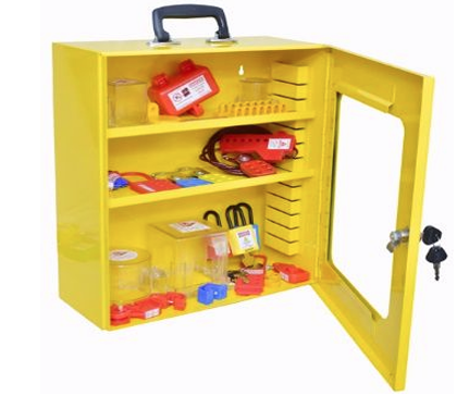 Industrial Electrical Lockout MCB & Plug LOTO Station Kit - LS-K35S