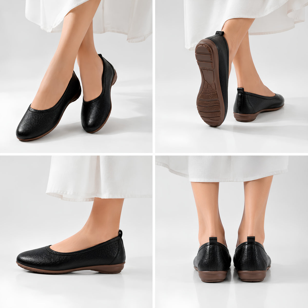 Ladies Leather Belly Shoes LB-02 | Milan Safety