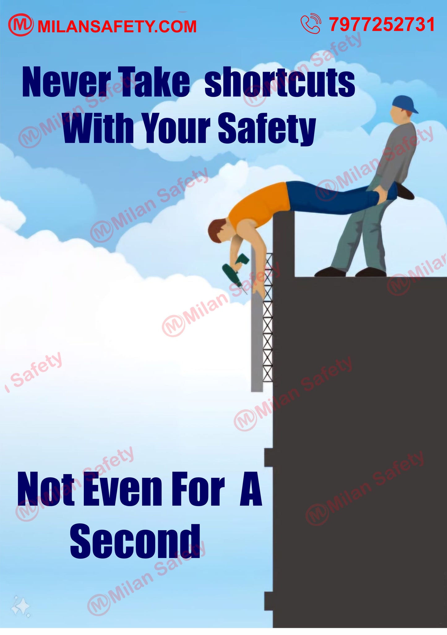 Safety Poster 30 | High-Quality Customizable Signage with Easy Wall Mounting Options