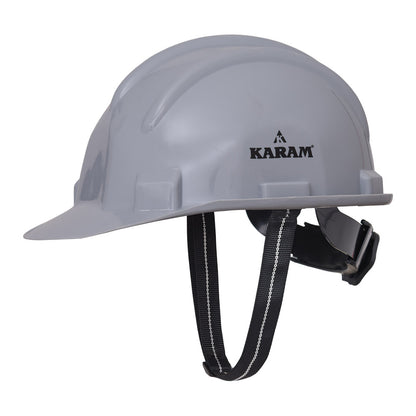 Karam PN 521 ISI Marked Shelmet Ratchet Type Safety Helmet with Plastic Cradle