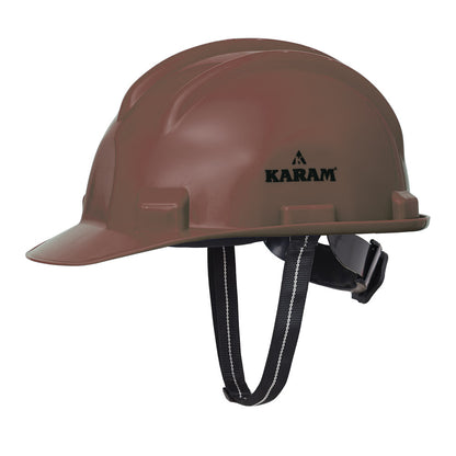 Karam PN 521 ISI Marked Shelmet Ratchet Type Safety Helmet with Plastic Cradle