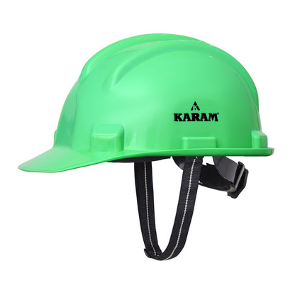 Karam PN 521 ISI Marked Shelmet Ratchet Type Safety Helmet with Plastic Cradle