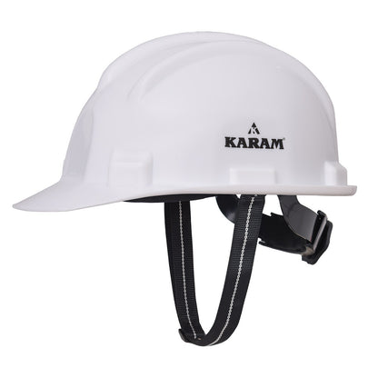 Karam PN 521 ISI Marked Shelmet Ratchet Type Safety Helmet with Plastic Cradle