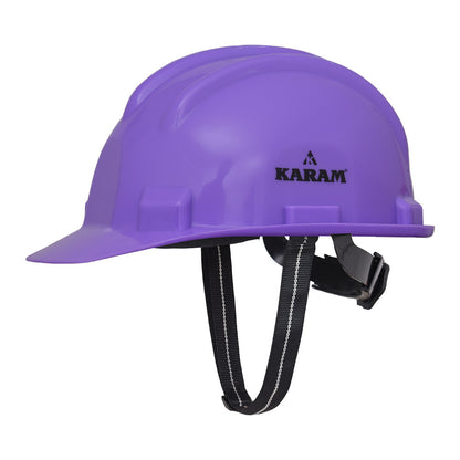 Karam PN 521 ISI Marked Shelmet Ratchet Type Safety Helmet with Plastic Cradle