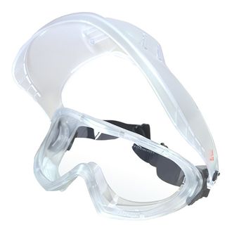 Karam ES 016 - Goggles with Mask and Tear Off Film Safety Goggle