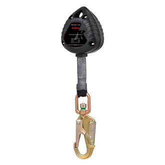 Karam PCWB 02 (SW) - 2 meter Retractable Block Polymer Casing with Webbing Swivel Eye at the Anchorage End